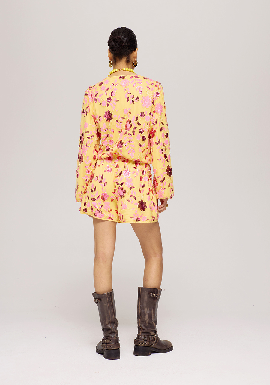 Harper & Yve Jumpsuit Lana HS25P701 Geel Harper & Yve Jumpsuit Lana HS25P701 Geel