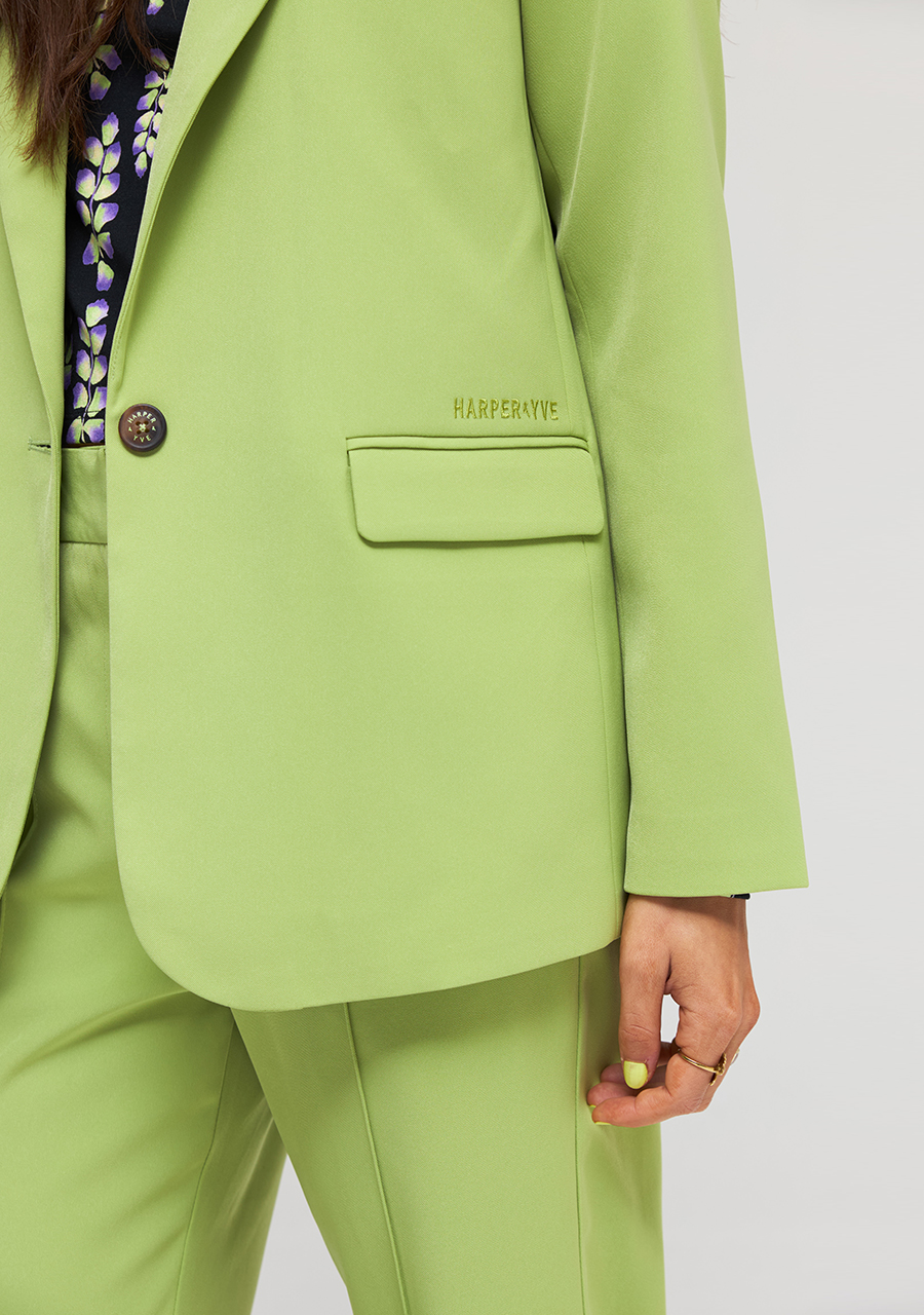 Harper & Yve Blazer Yagger AW24N214 Groen