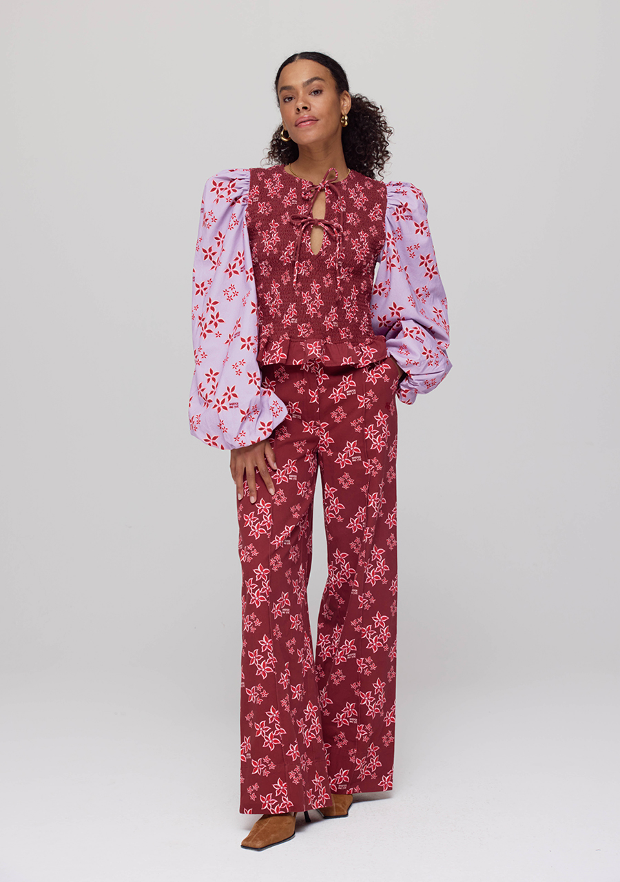 Harper & Yve Broek Holly AW25C101 Bordeaux