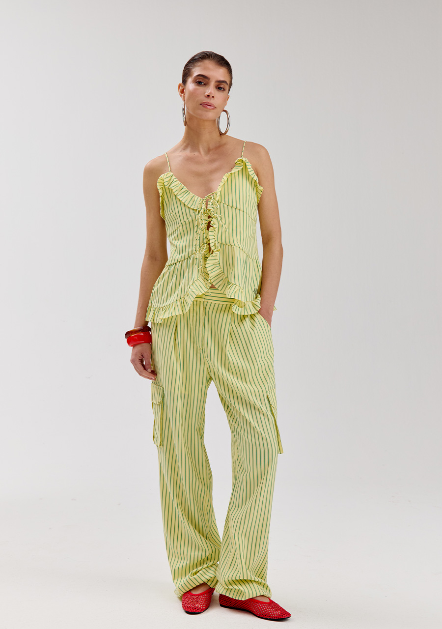 Harper & Yve Broek Daan HS6P103 Geel