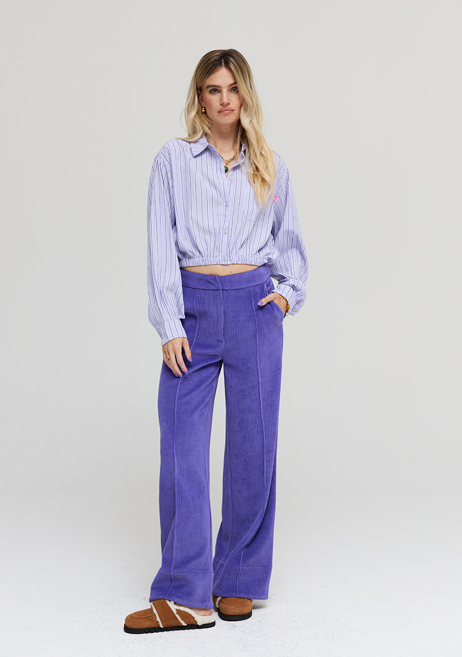 Harper & Yve Blouse Jace AW24P602 Paars