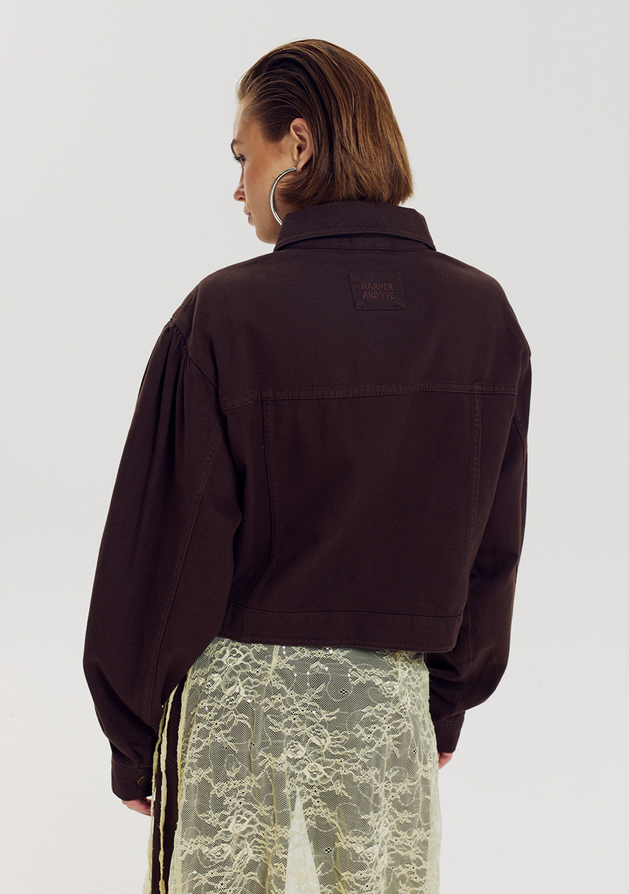 Harper & Yve Jacket Nillow AW6D200 Donker bruin