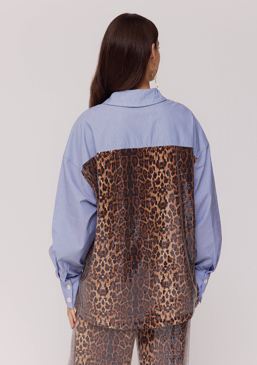 Harper & Yve Blouse Yelena DW25P611 Licht blauw