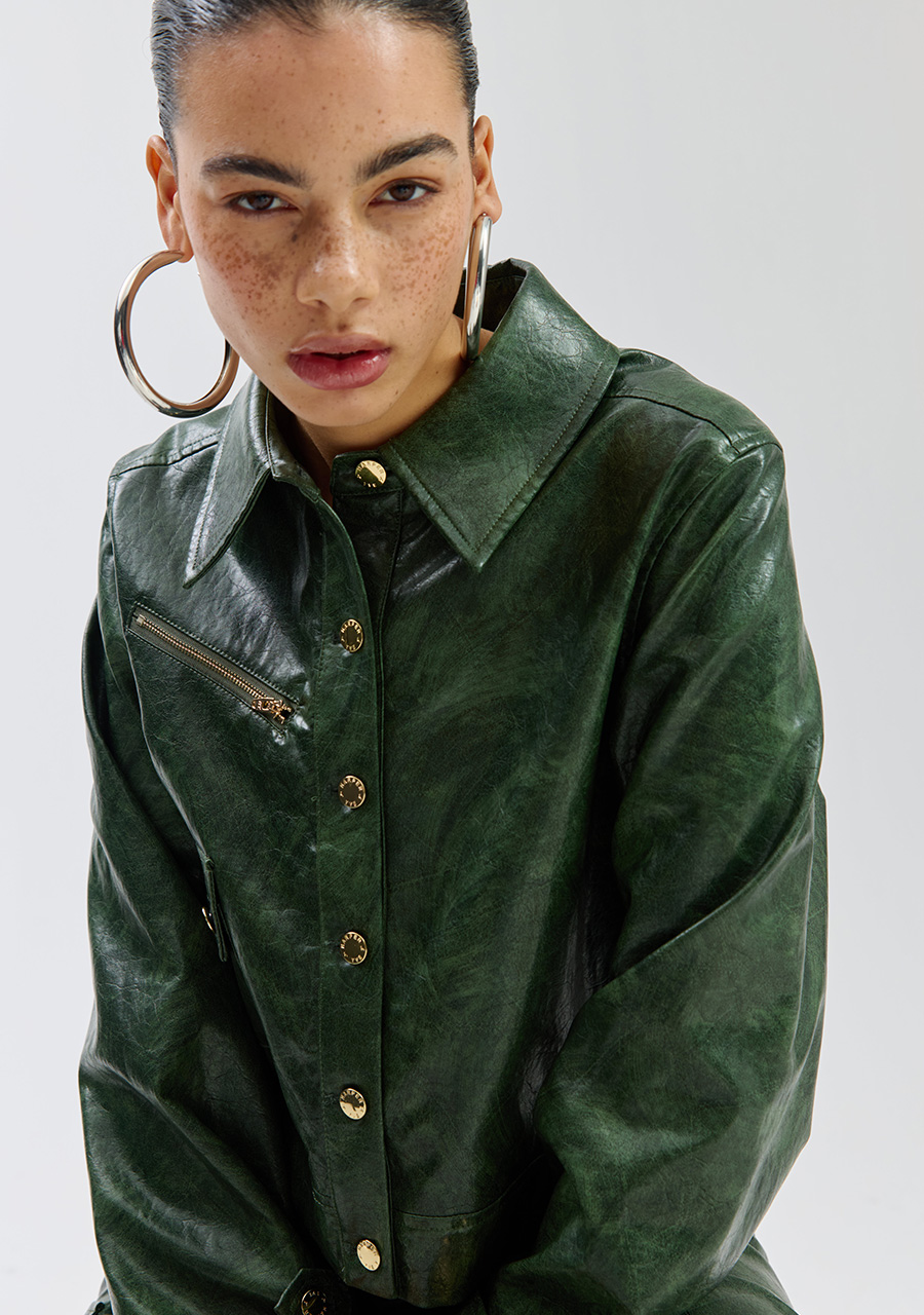 Harper & Yve Jacket Bina SS6N200 Donker groen