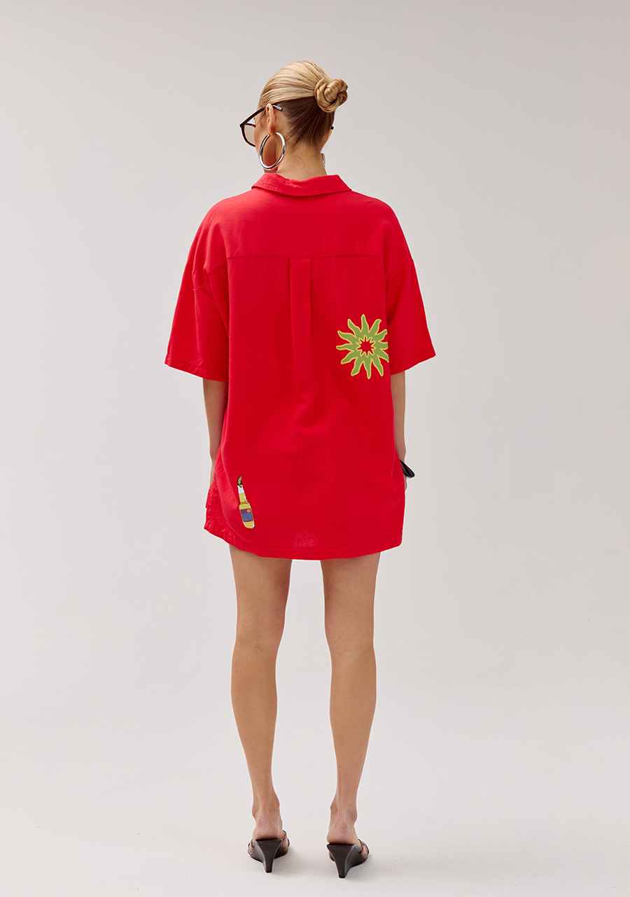Harper & Yve Blouse Tessa HS6P417 Rood