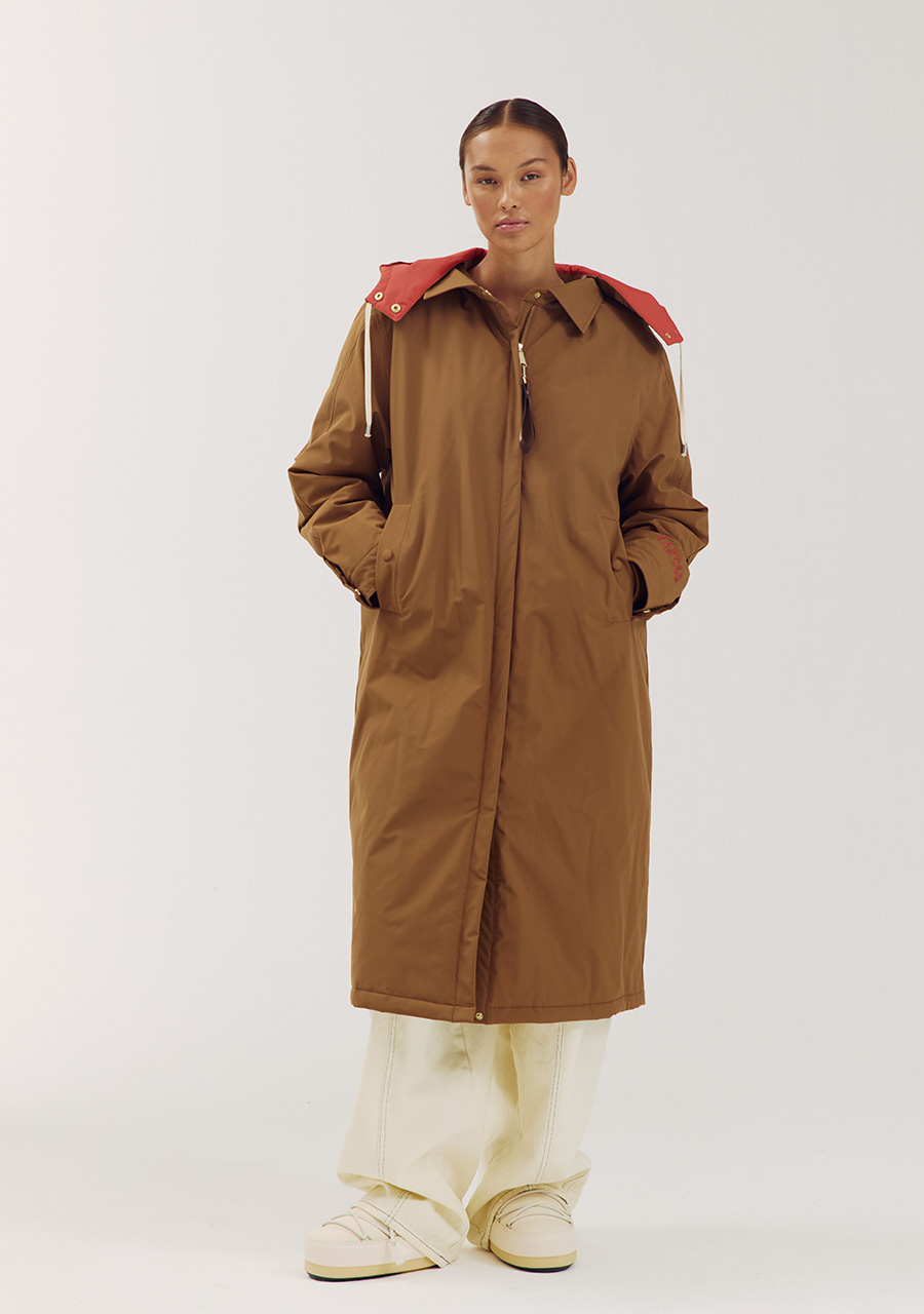 Harper & Yve Winterjas Bexley AW6N224 Midden bruin