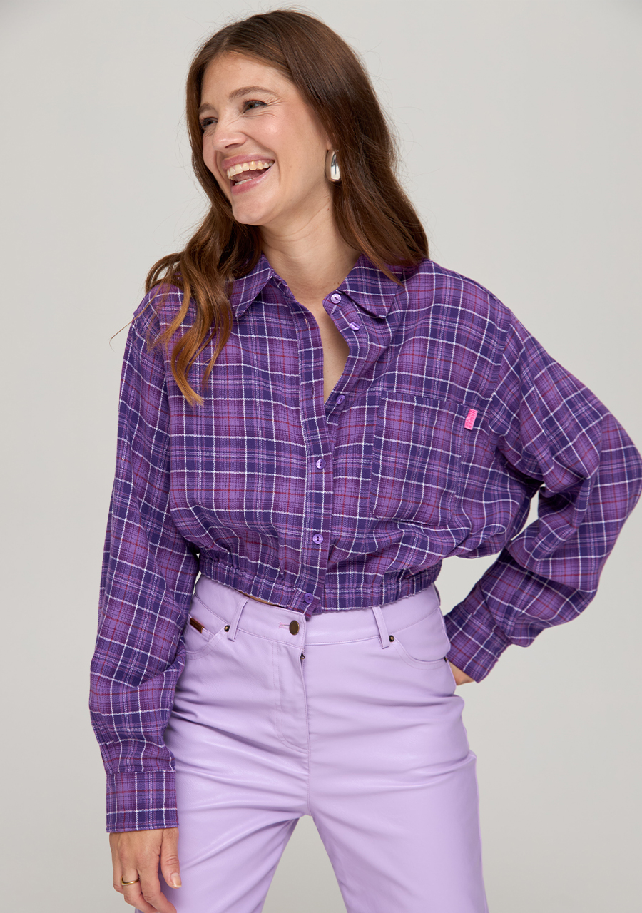 Harper & Yve Blouse Jace DW24P611 Paars