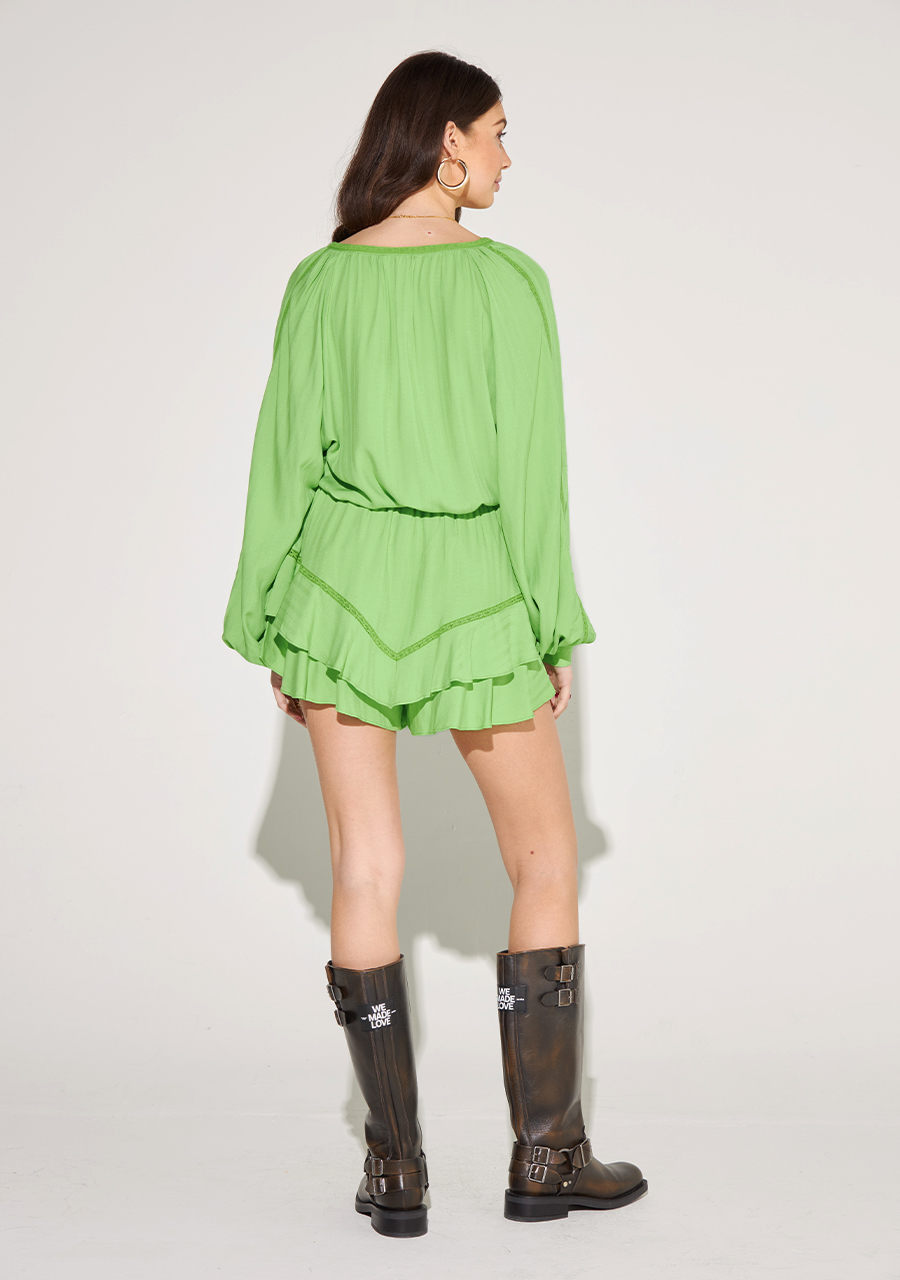 Harper & Yve Short Yanick SS24J102 Groen