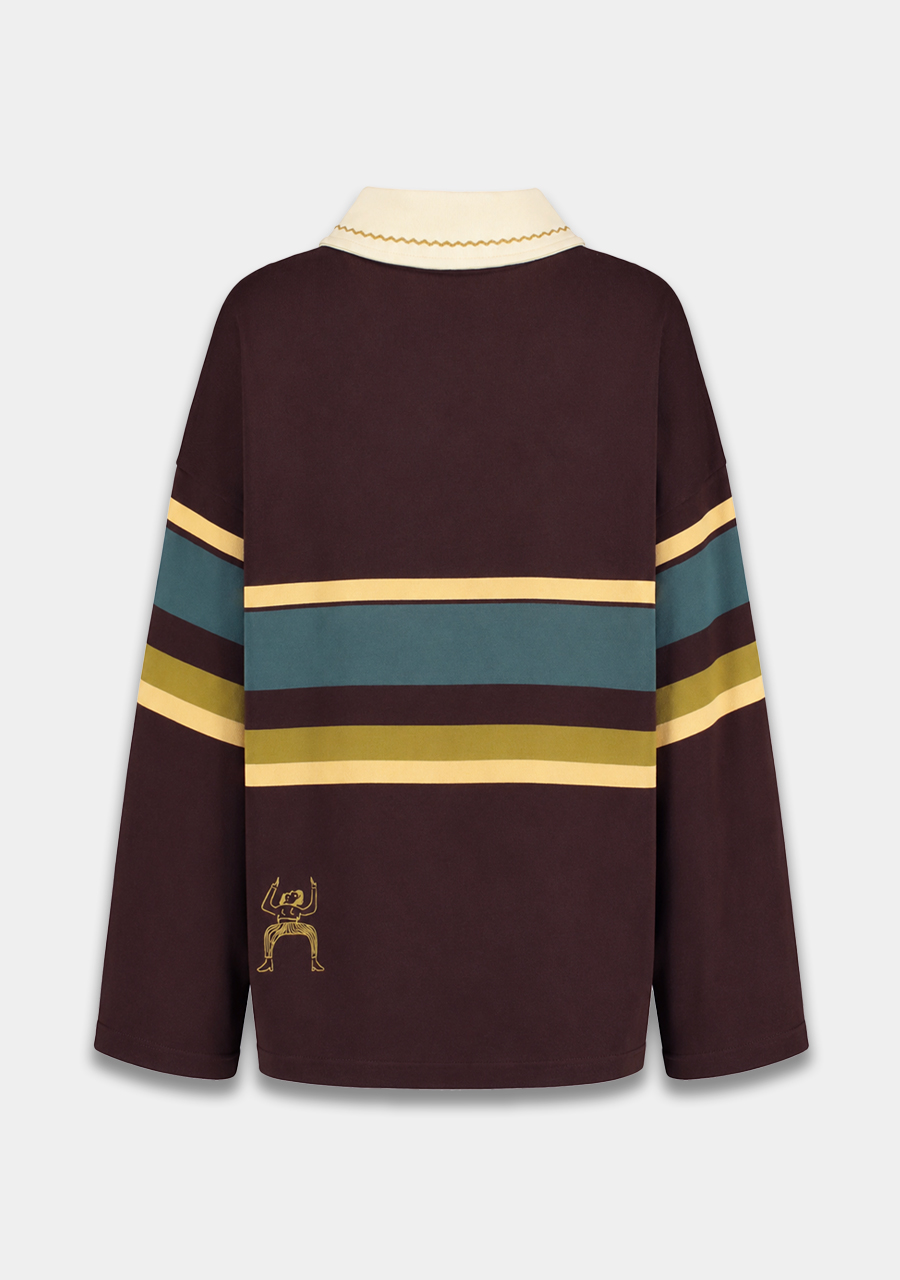 Harper & Yve Sweater Pollie AW6Y503 Donker bruin