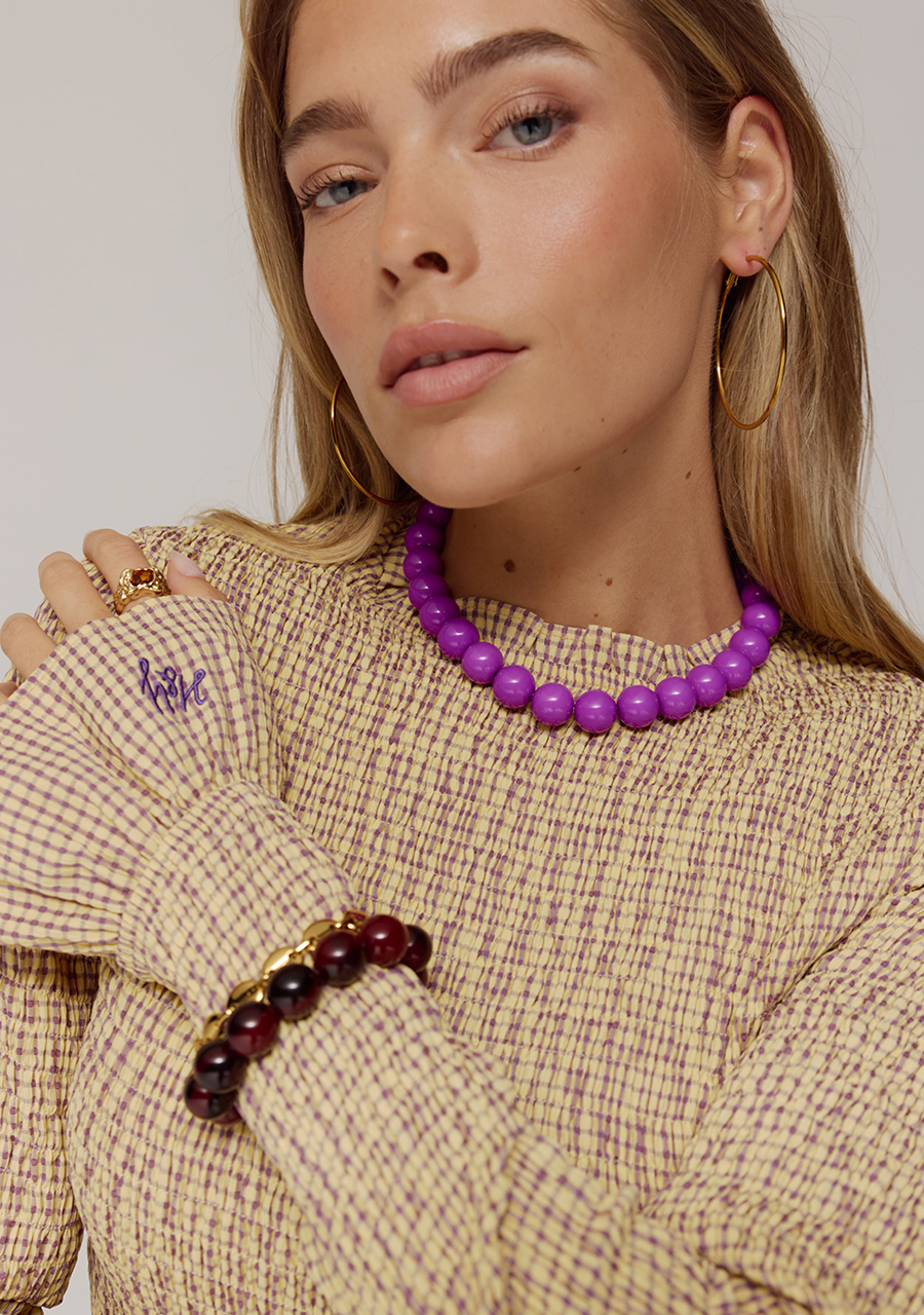 Harper & Yve Ketting Bibi AW25BACC05 Paars