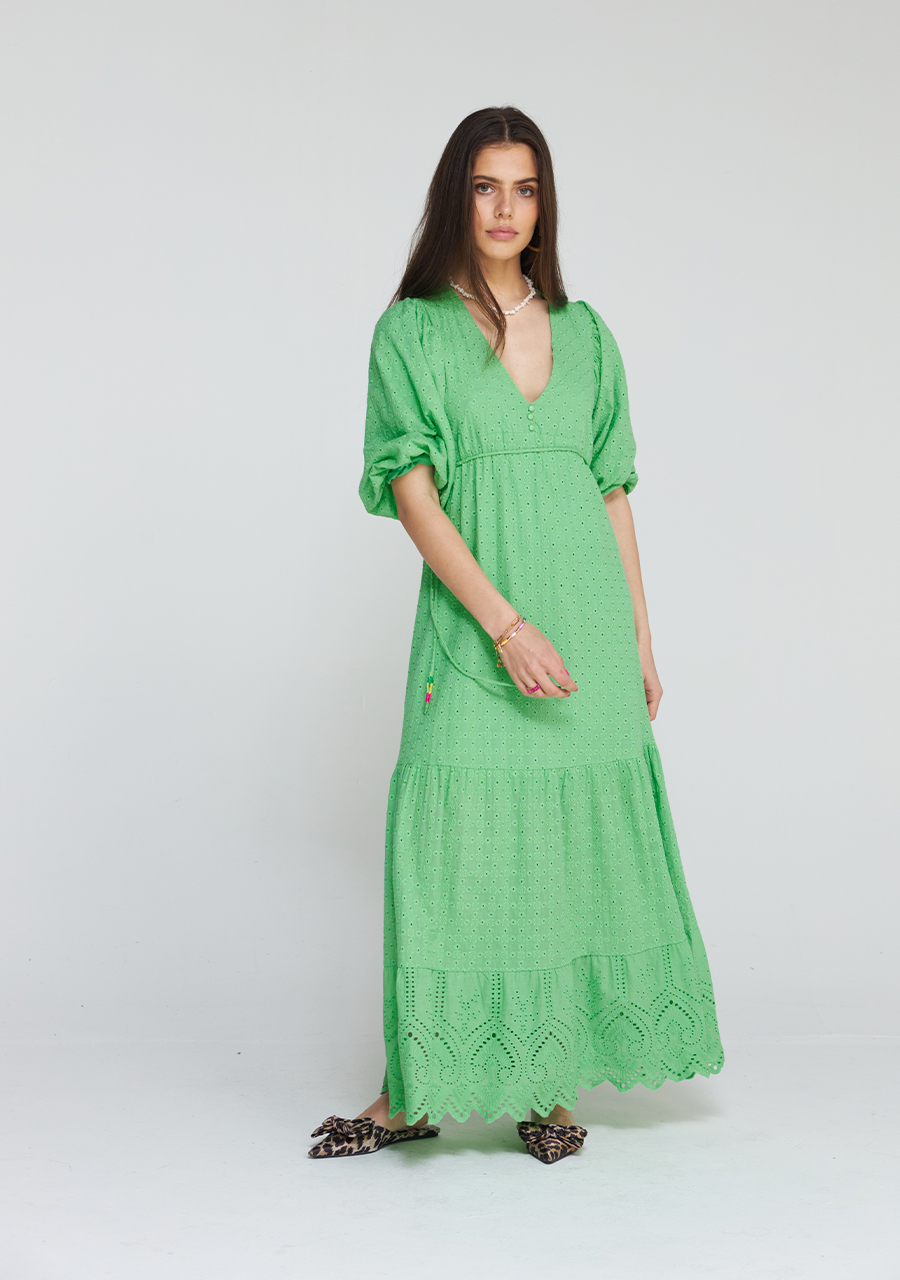 Harper & Yve Lange jurk Liva HS24P914 Groen