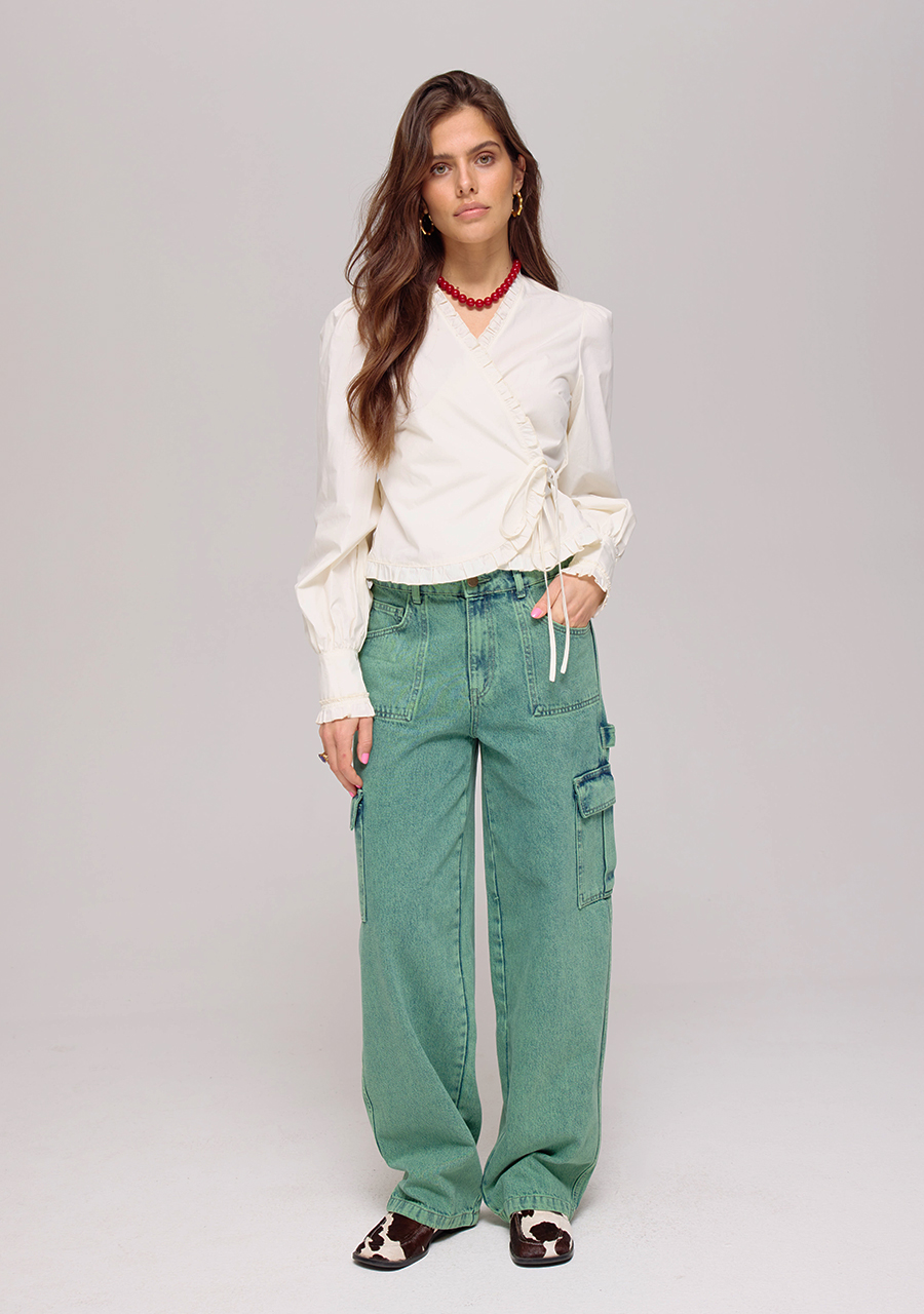 Harper & Yve Blouse Coby AW25P607 Ecru