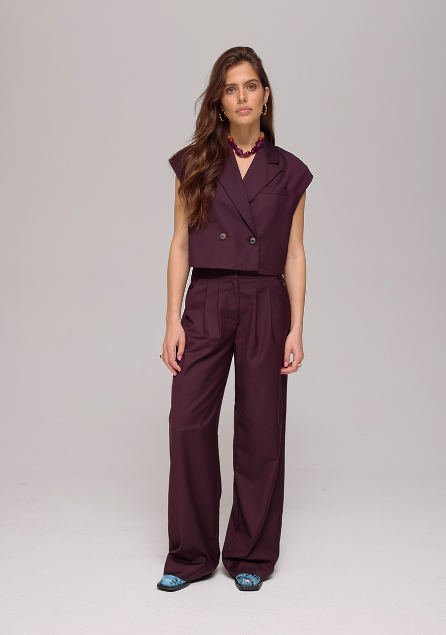 Harper & Yve Broek Sadie AW25N104 Donker bruin