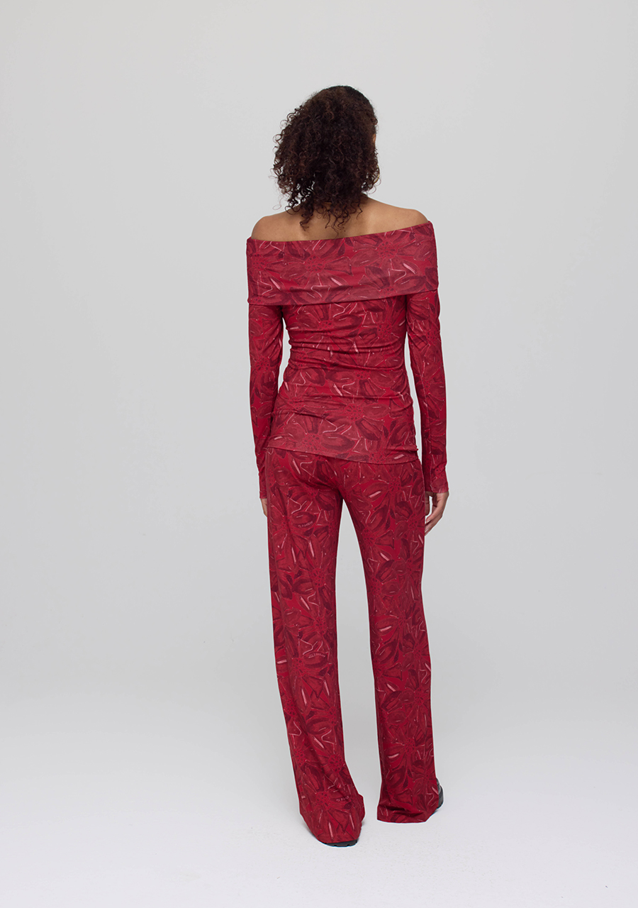 Harper & Yve Top Jenny AW25T501 Rood