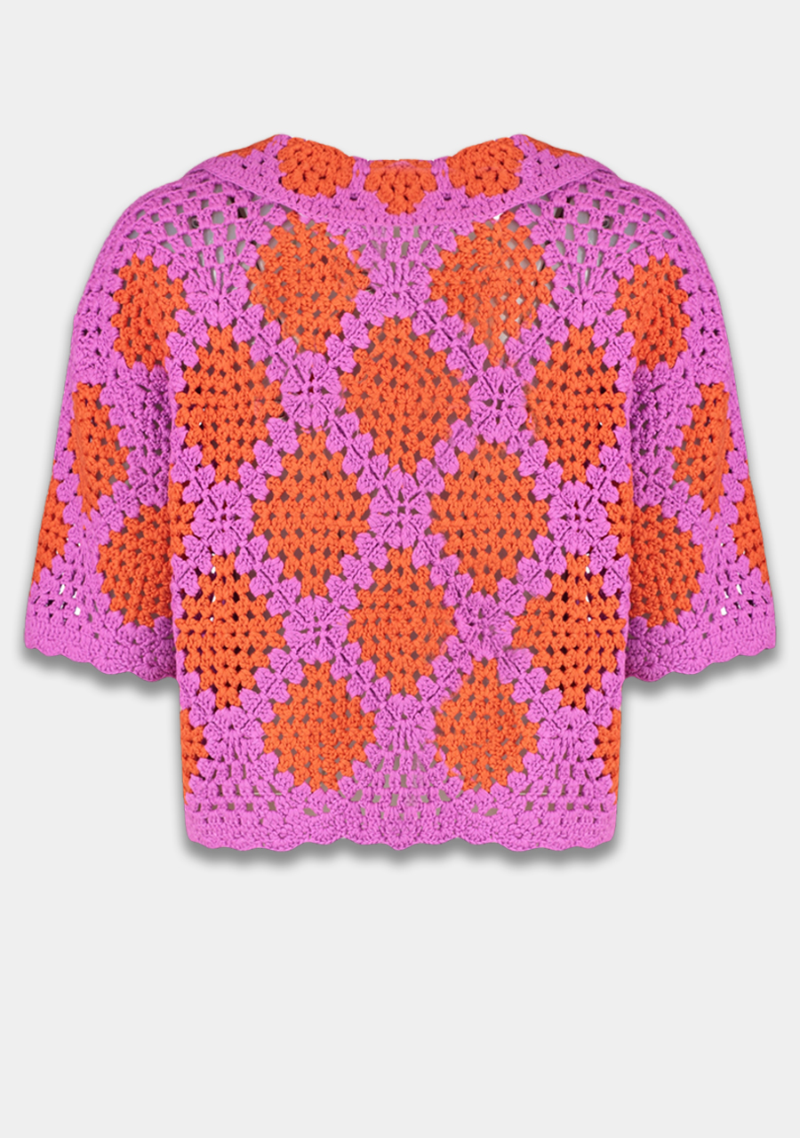 Harper & Yve Top Bente HS25P600 Donker Paars