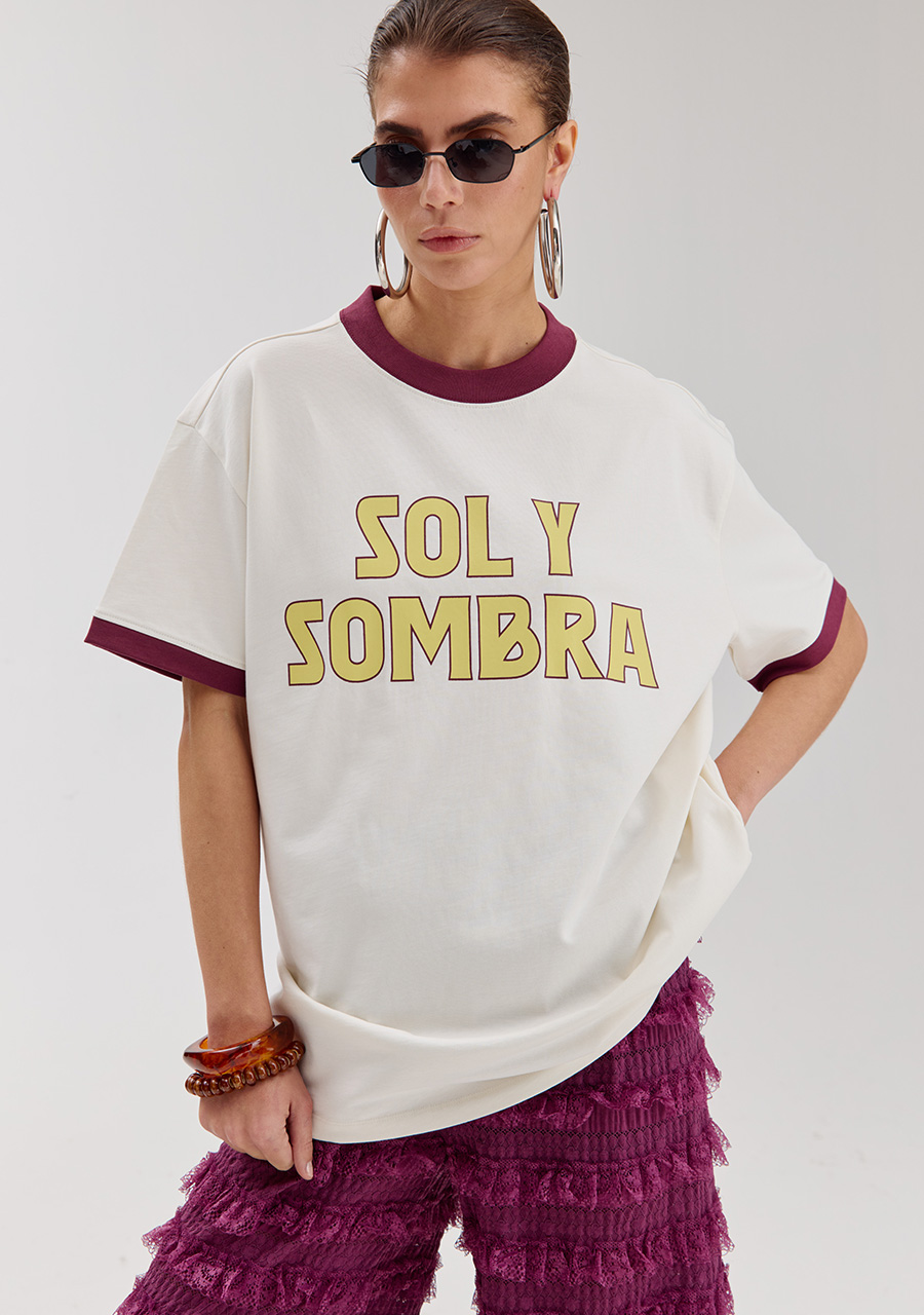 Harper & Yve Top Sol HS6Y302 Ecru