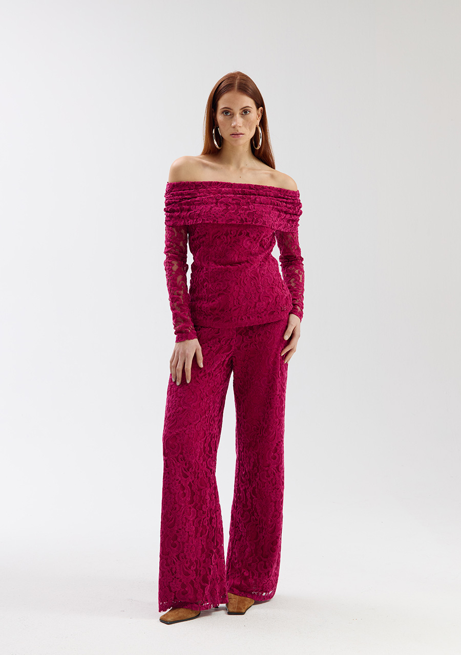 Harper & Yve Broek Lola SS6P102 Donker rose