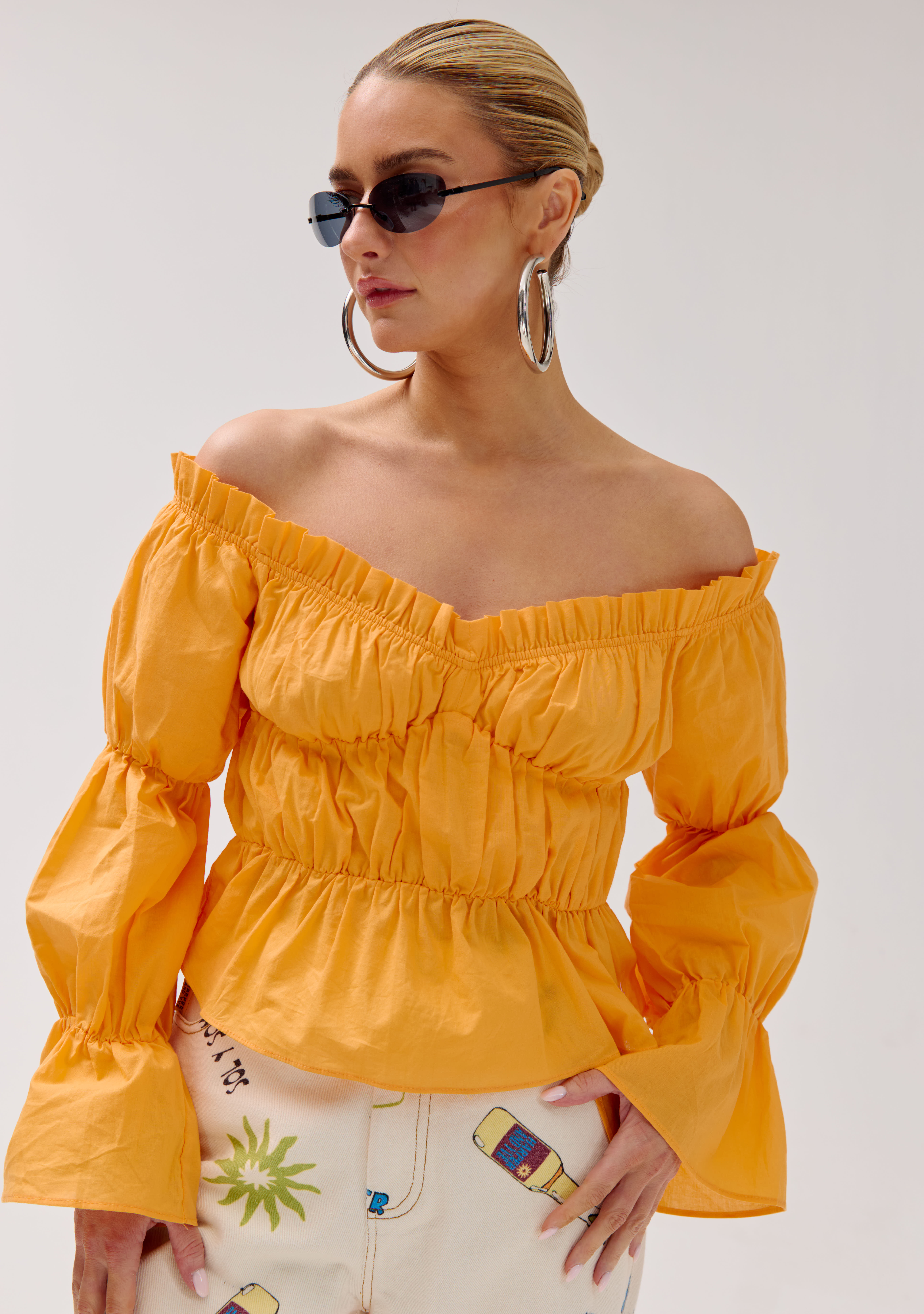 Harper & Yve Blouse Roan HS6P601 Oranje