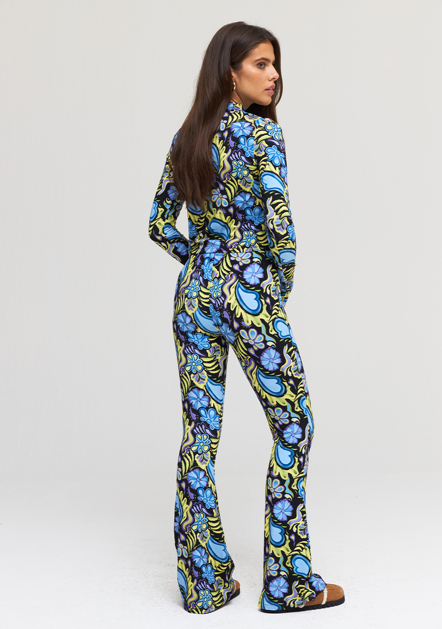 Harper & Yve Top Jeff AW24T503 Blauw