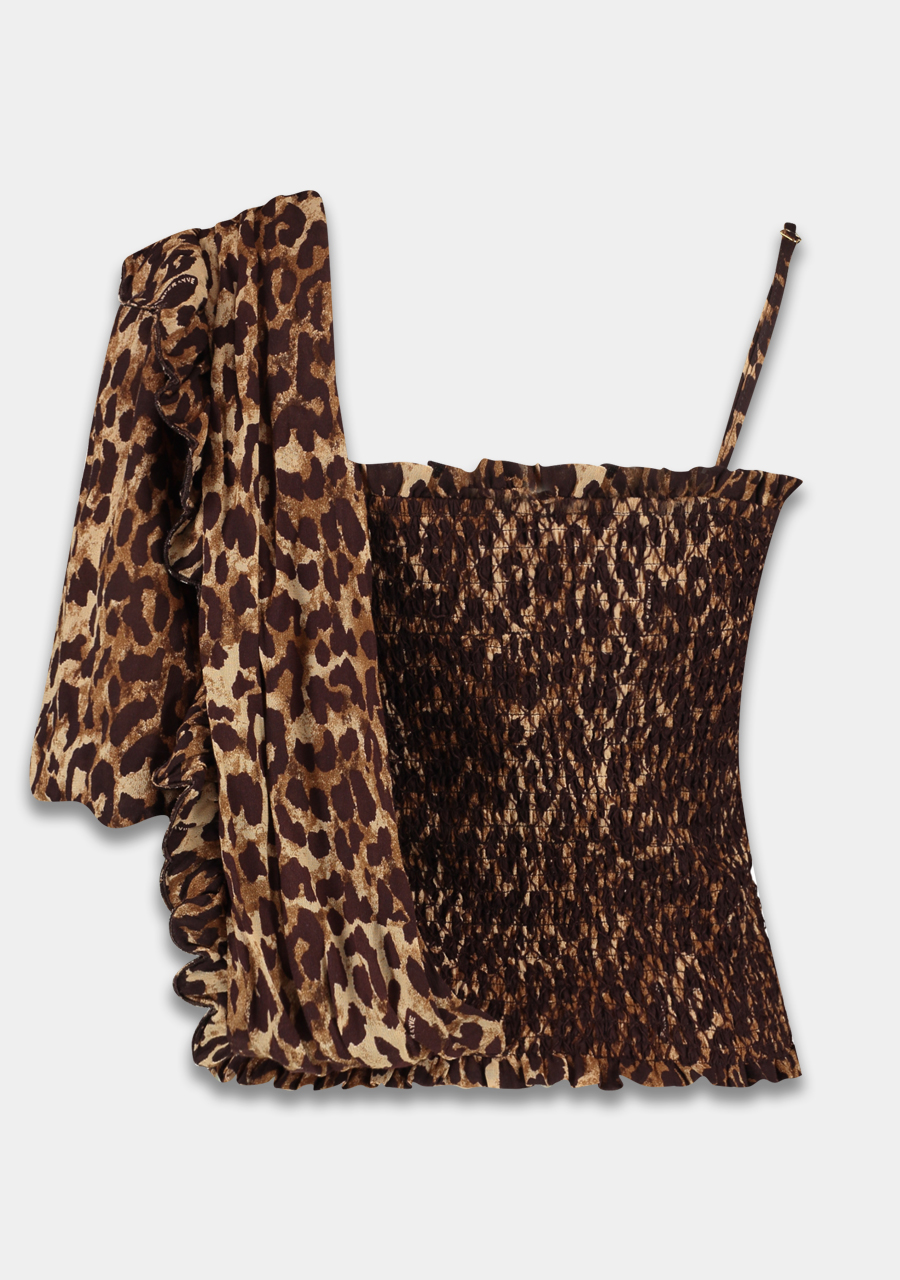 Harper & Yve Top Ally HS24J417 Bruin