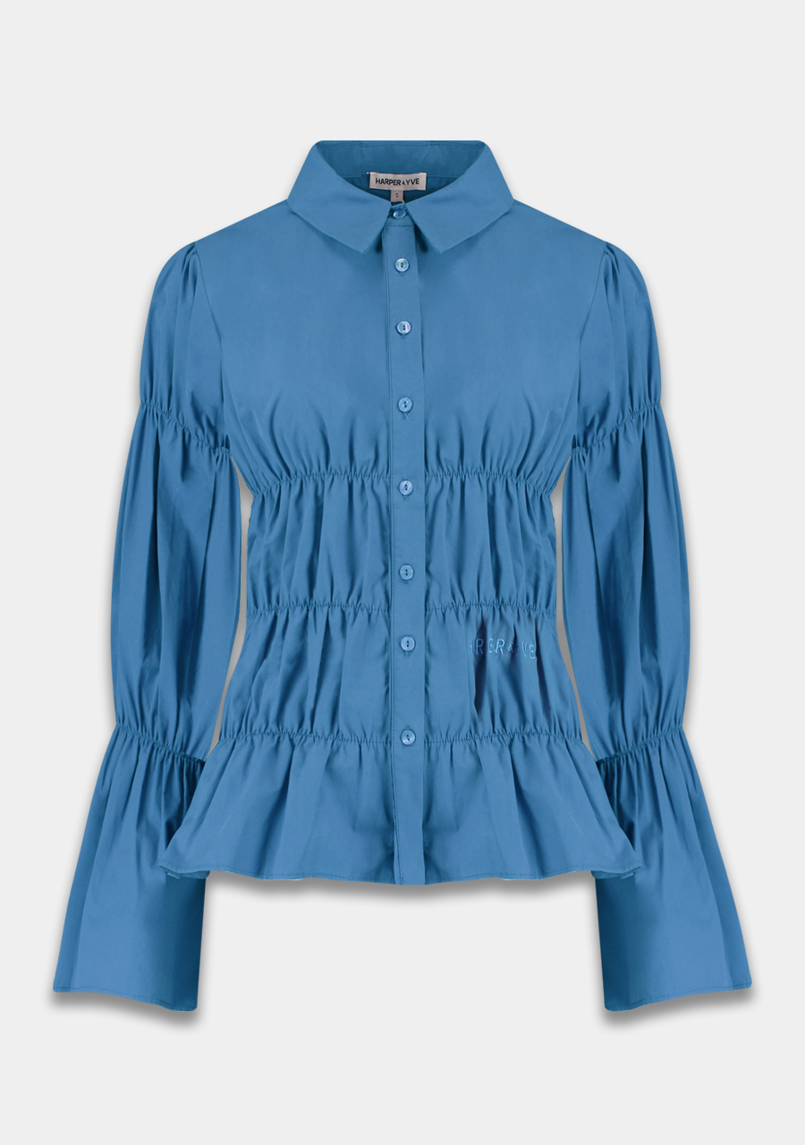 Harper & Yve Blouse Senna AW25P616 Blauw