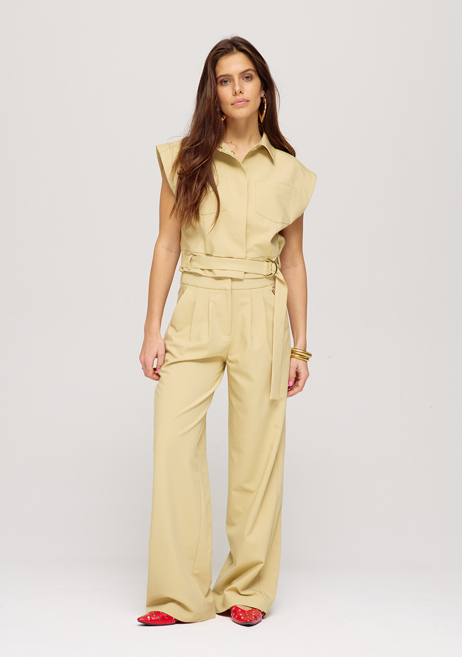 Harper & Yve Broek Katie SS25N103 Beige