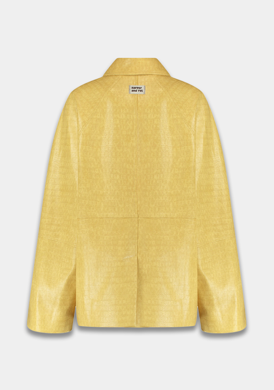 Harper & Yve Jacket Mees SS6N201 Licht geel