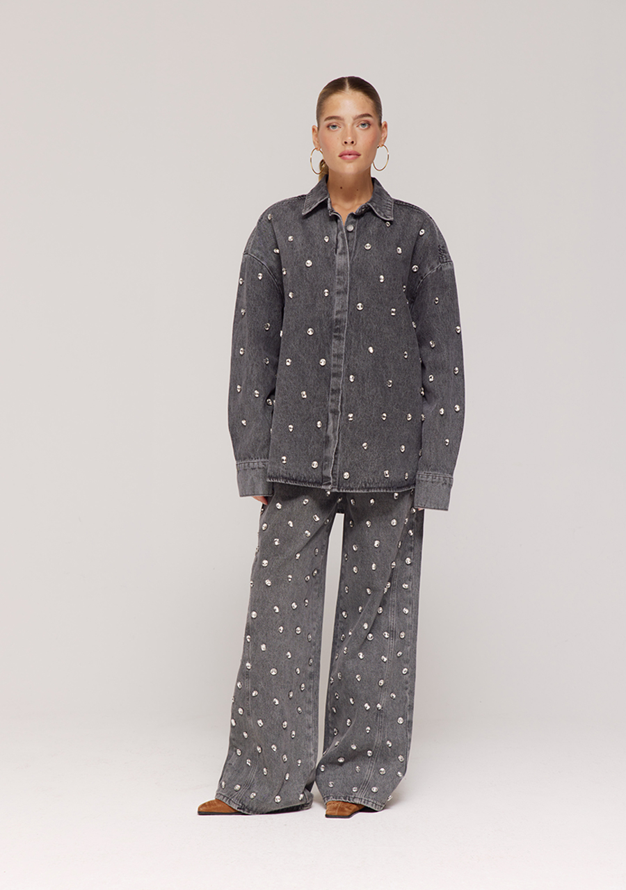 Harper & Yve Blouse Sella AW25N600 Grijs