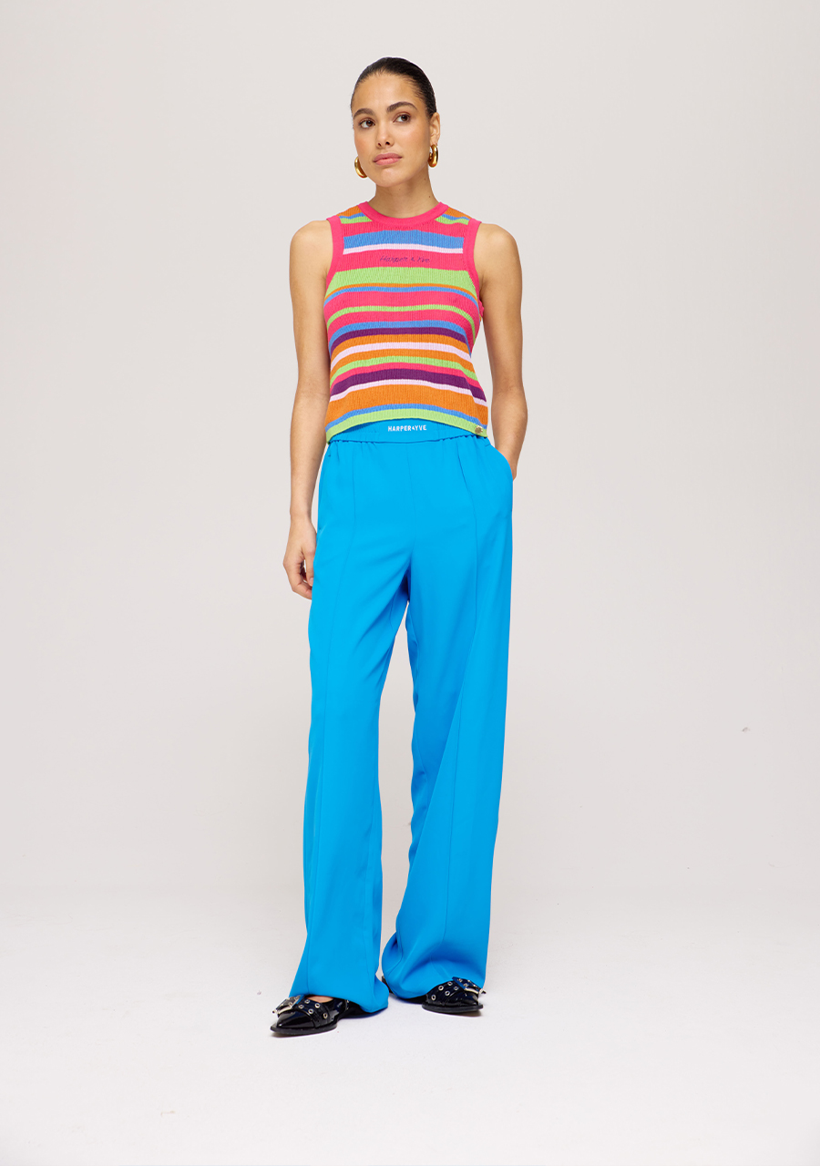 Harper & Yve Top Lo SS25NJ400 Multi