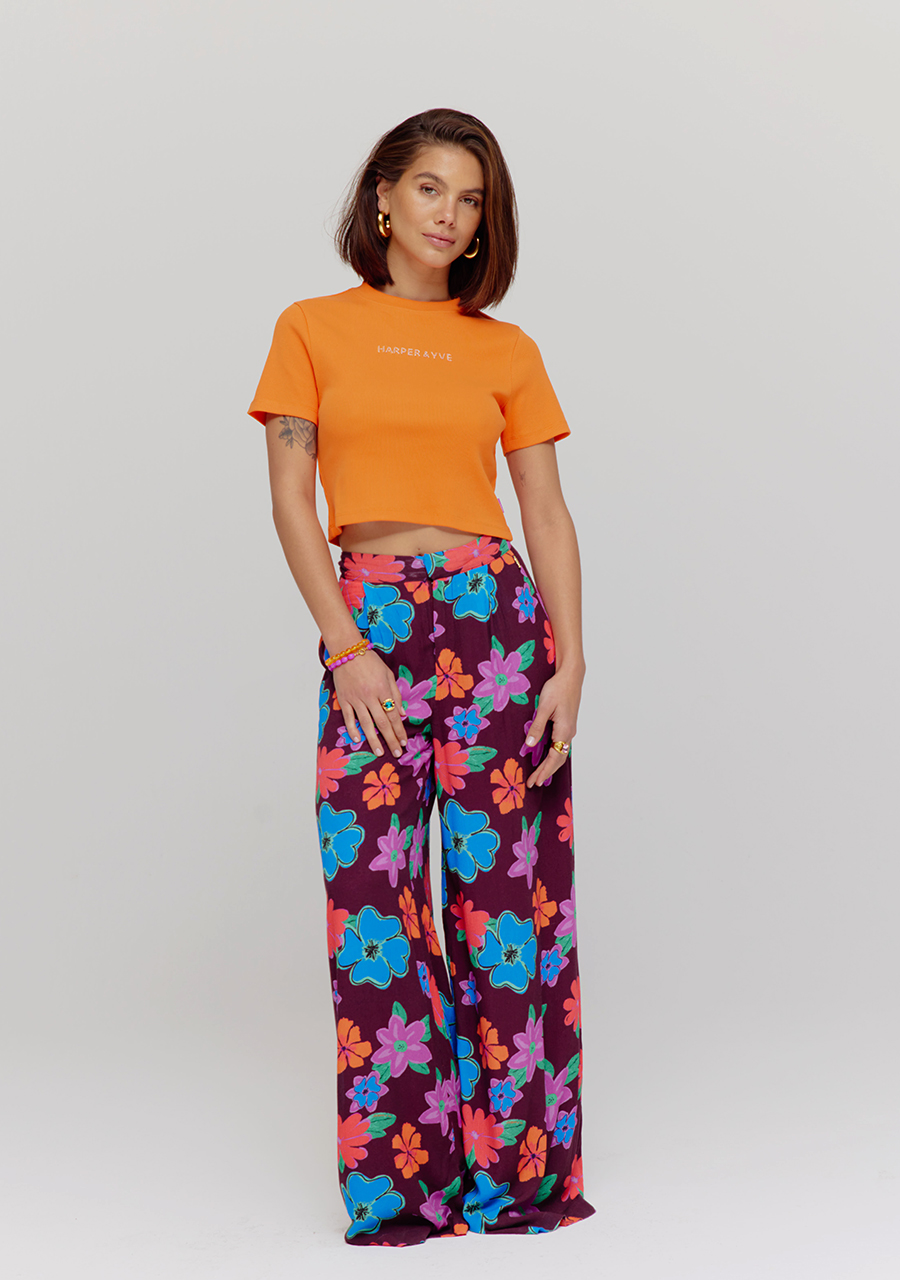 Harper & Yve Top Demmy HS25Y307 Oranje Harper & Yve Top Demmy HS25Y307 Oranje