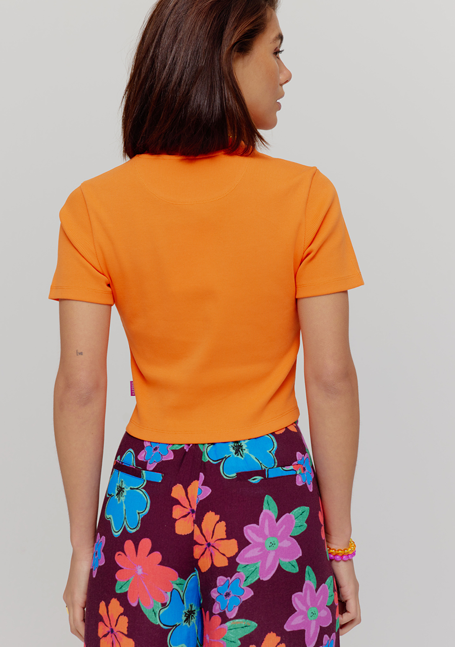 Harper & Yve Top Demmy HS25Y307 Oranje Harper & Yve Top Demmy HS25Y307 Oranje