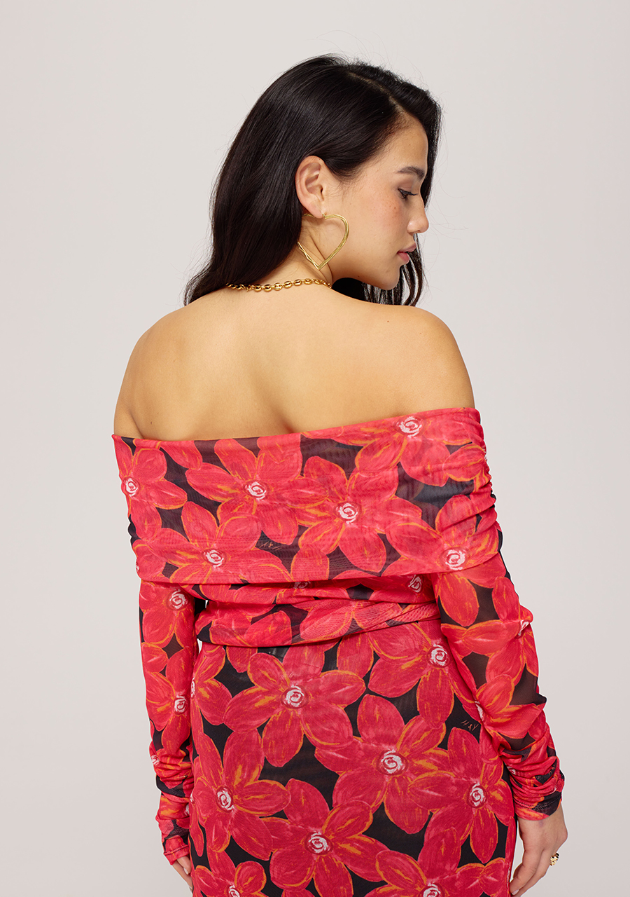 Harper & Yve Top Jenny SS25J501 Rood Harper & Yve Top Jenny SS25J501 Rood