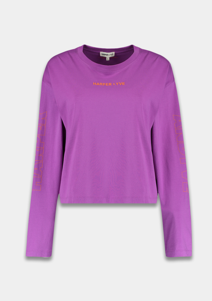 Harper & Yve Shirt Embrace SS25Y500 Paars
