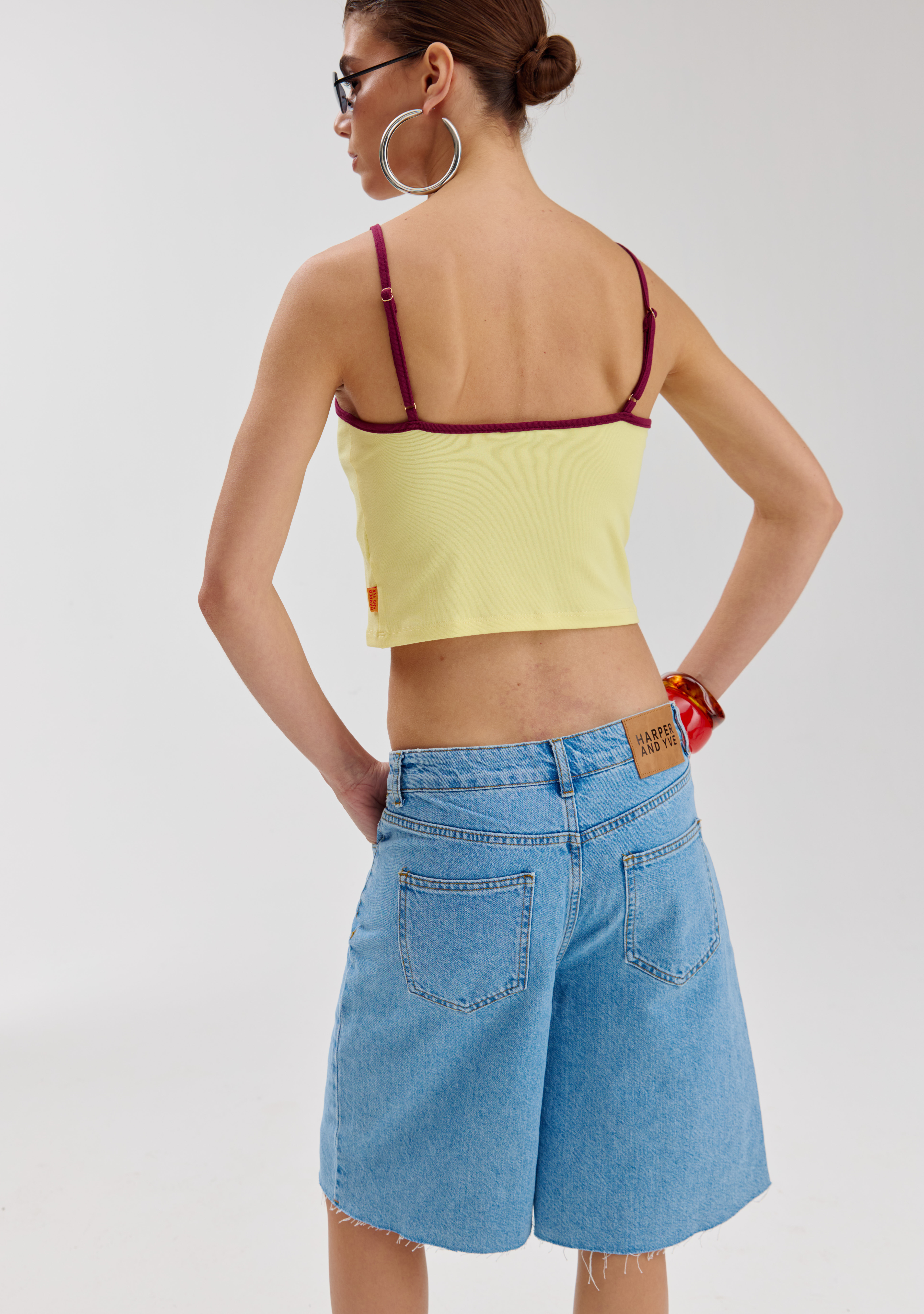 Harper & Yve Short Dionne HS6D104 Blauw