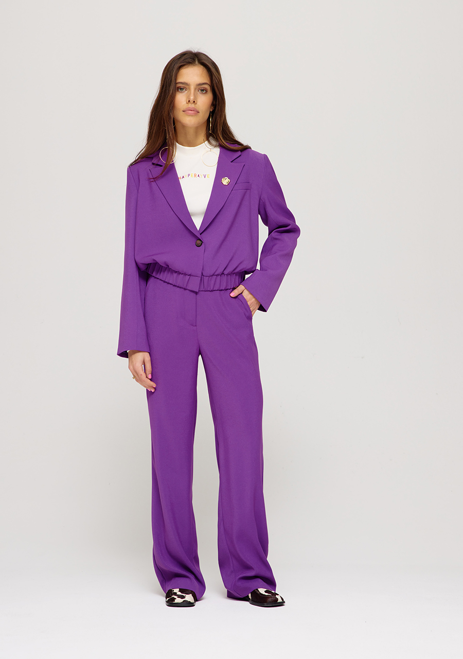 Harper & Yve Broek Frederique SS25N104 Paars