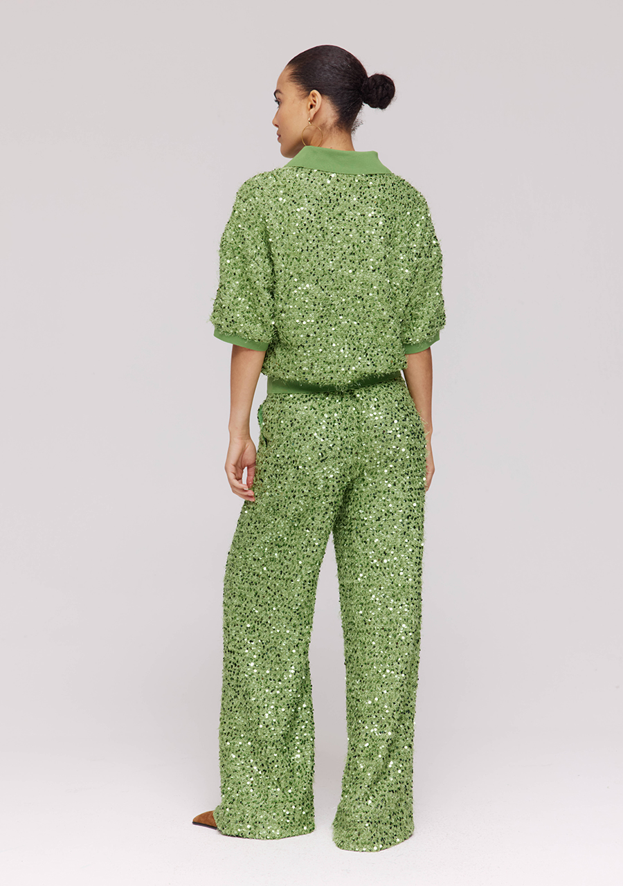 Harper & Yve Broek Holly DW25P114 Groen