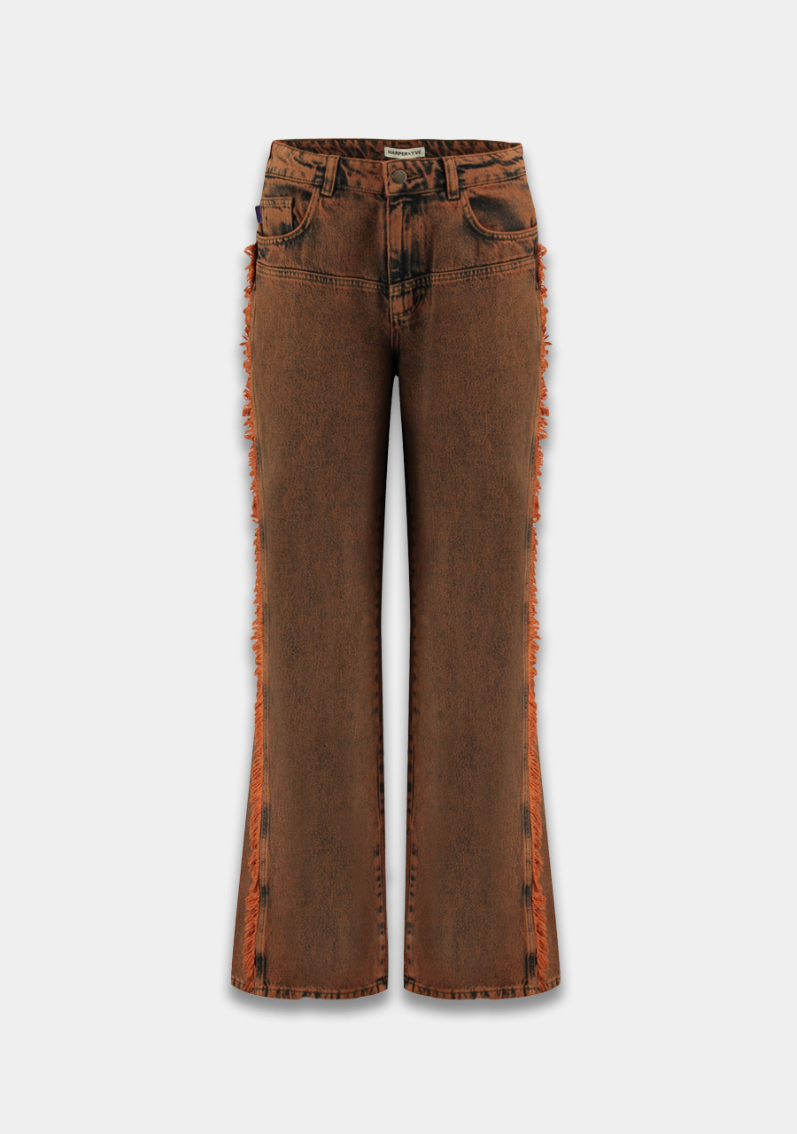 Harper & Yve Broek Charissa AW25D104 Oranje
