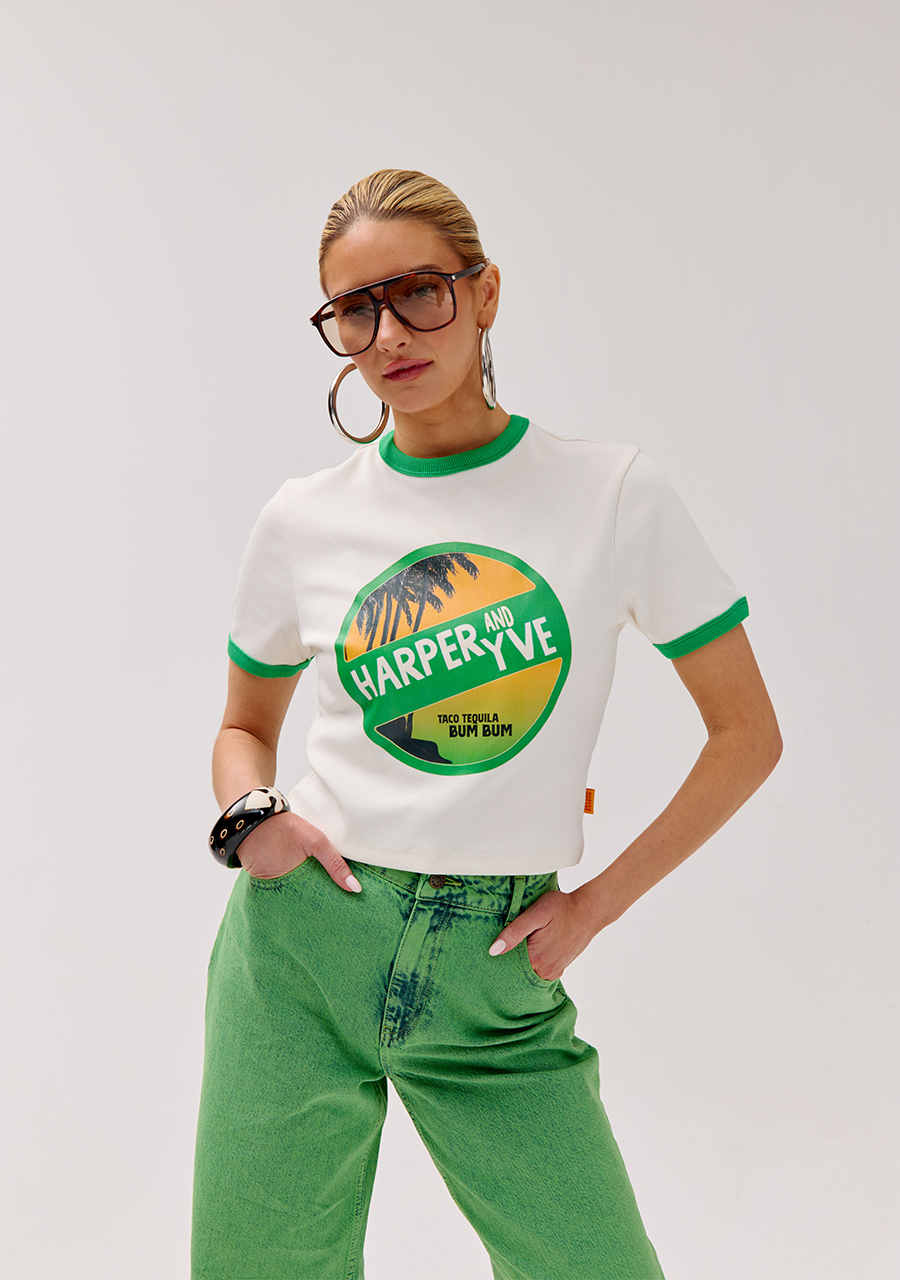 Harper & Yve Top Tacotequila HS6Y307 Wolwit-ecru