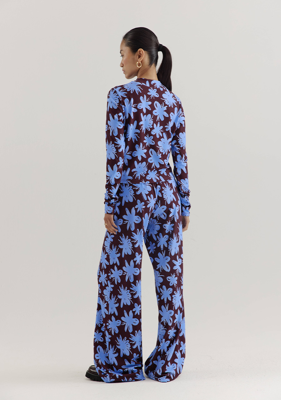 Harper & Yve Broek Jane DW25T110 Blauw