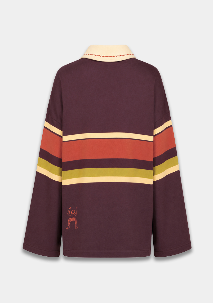 Harper & Yve Sweater Pollie AW6Y503 Donker Paars