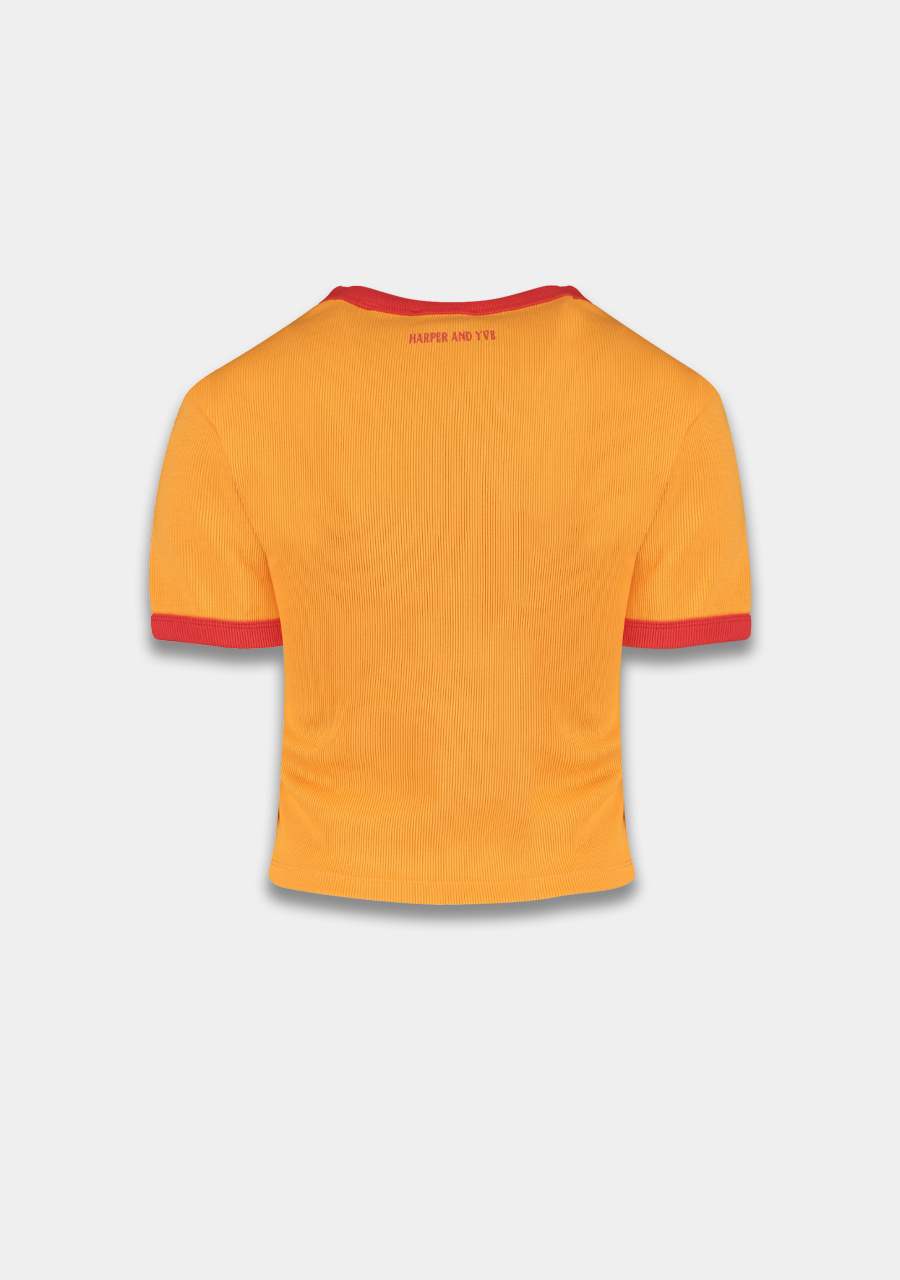 Harper & Yve Top Sombra HS6Y309 Oranje