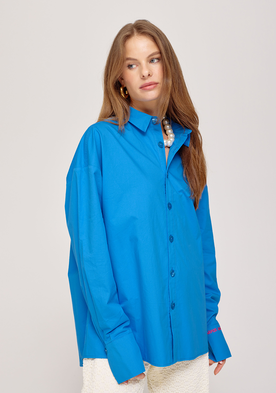 Harper & Yve Blouse Yelena SS25P608 Blauw