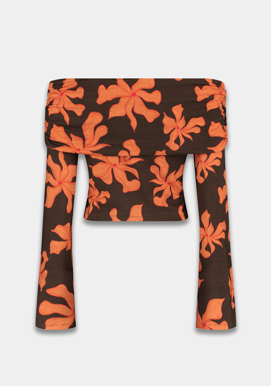 Harper & Yve Top Jesse SS6T505 Oranje