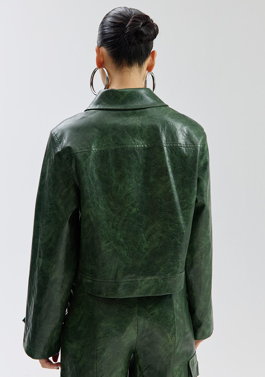 Harper & Yve Jacket Bina SS6N200 Donker groen