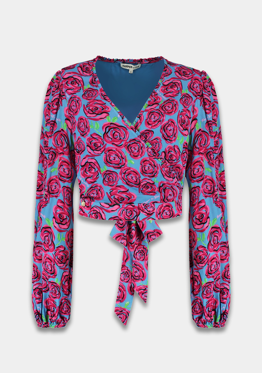 Harper & Yve Blouse Flora SS25J602 Rose