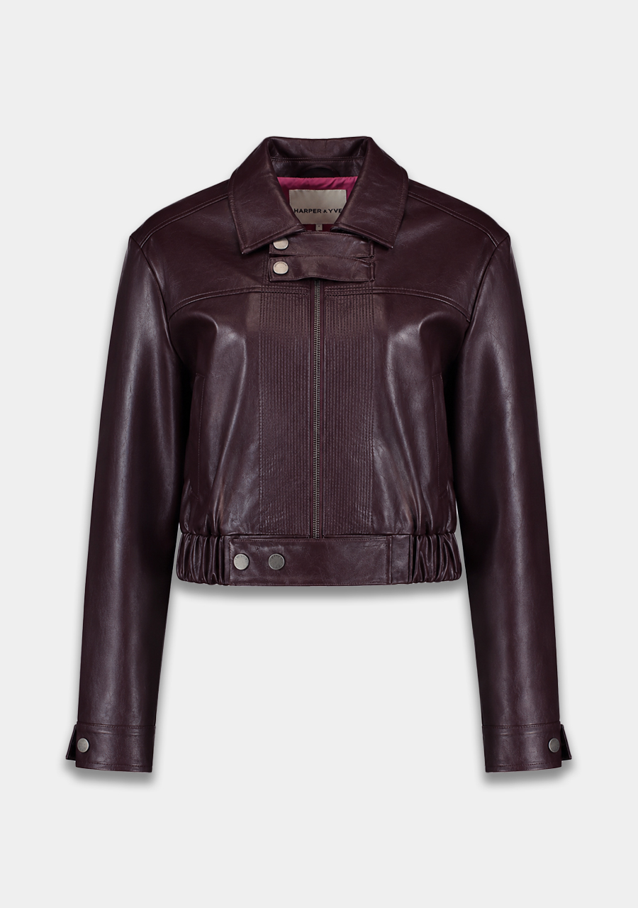 Harper & Yve Jacket Lira AW6N204 Donker Paars