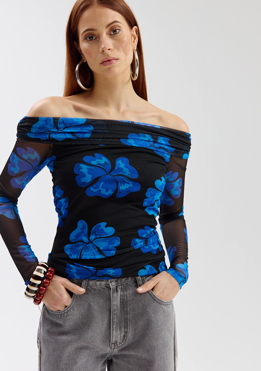 Harper & Yve Top Jenny SS6T501 Blauw