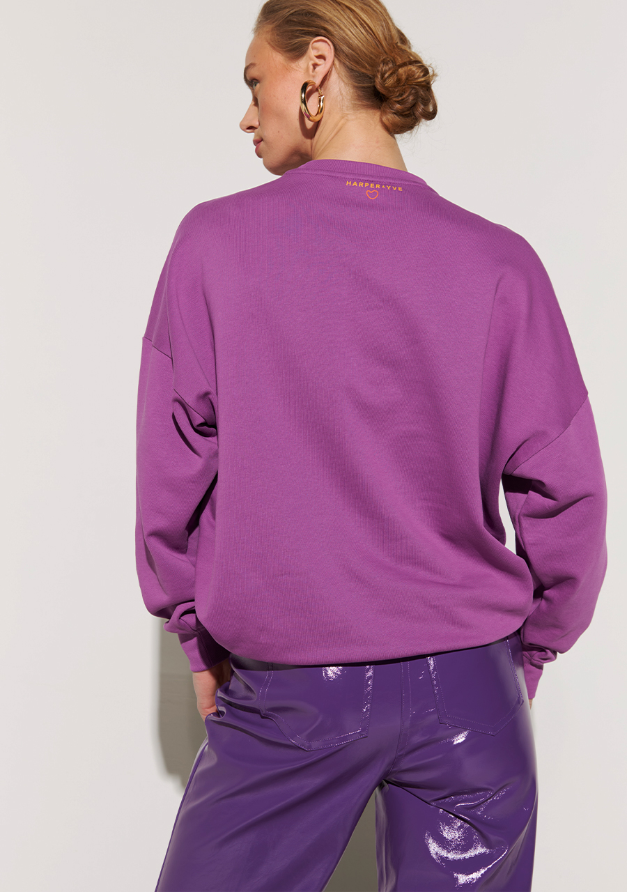 Harper & Yve Broek Harper SS24P102 Paars Harper & Yve Broek Harper SS24P102 Paars