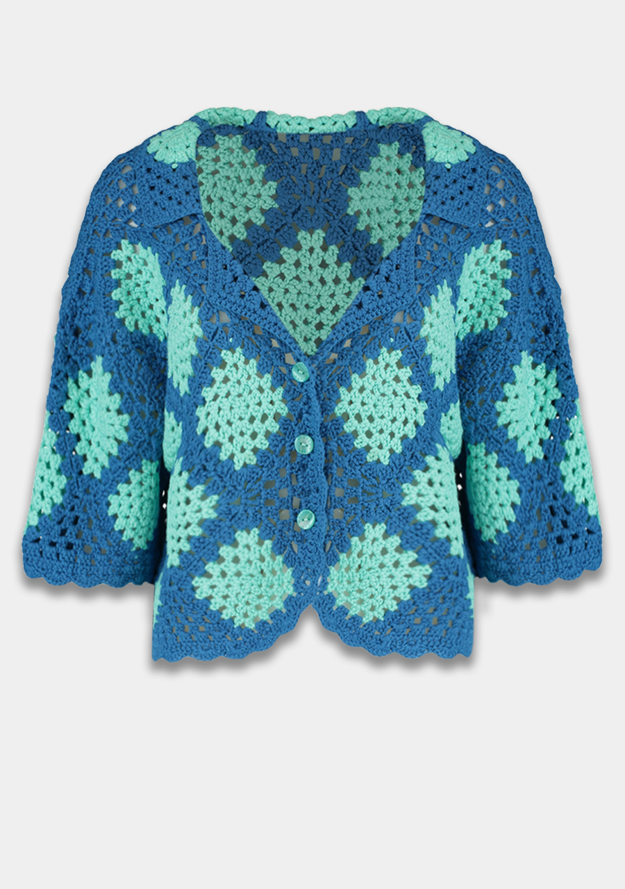 Harper & Yve Top Bente HS25P600 Blauw