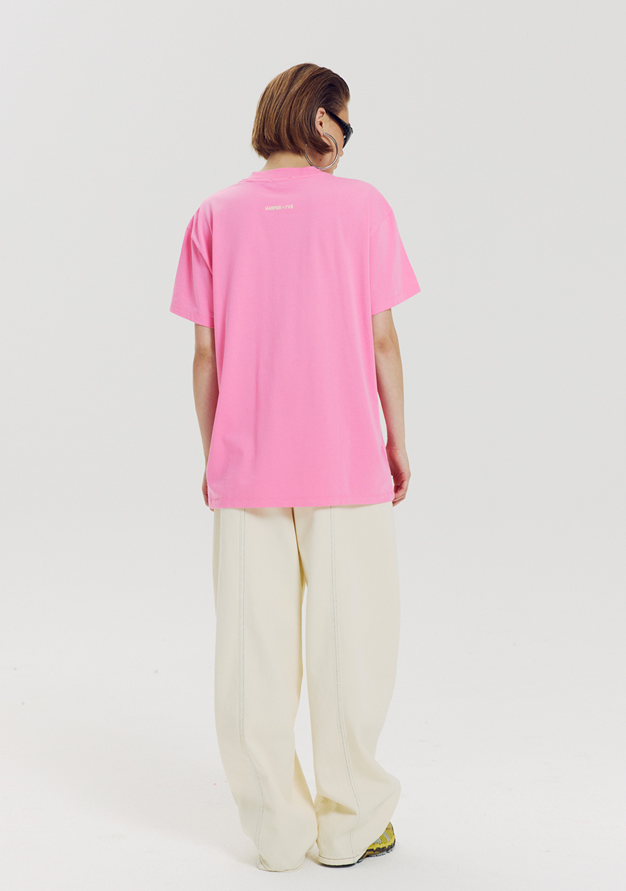 Harper & Yve T-shirt Wheel AW6Y302 Rose